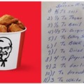 KFC formula for you guys