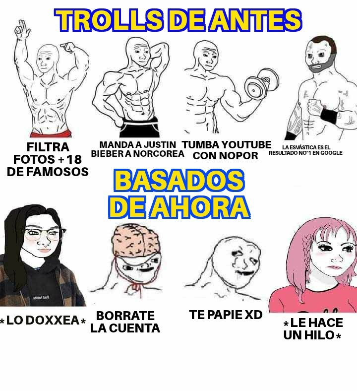 Ojala volver al internet antiguo - meme