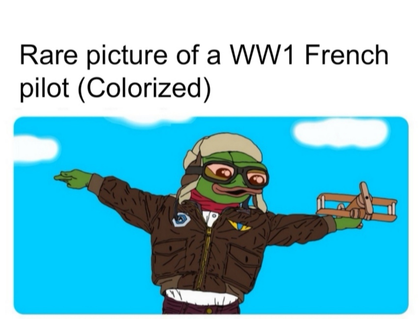 Ww1 french pilot - meme
