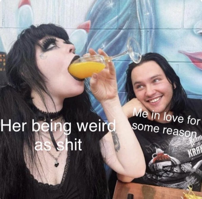 of course, "some reason" - meme