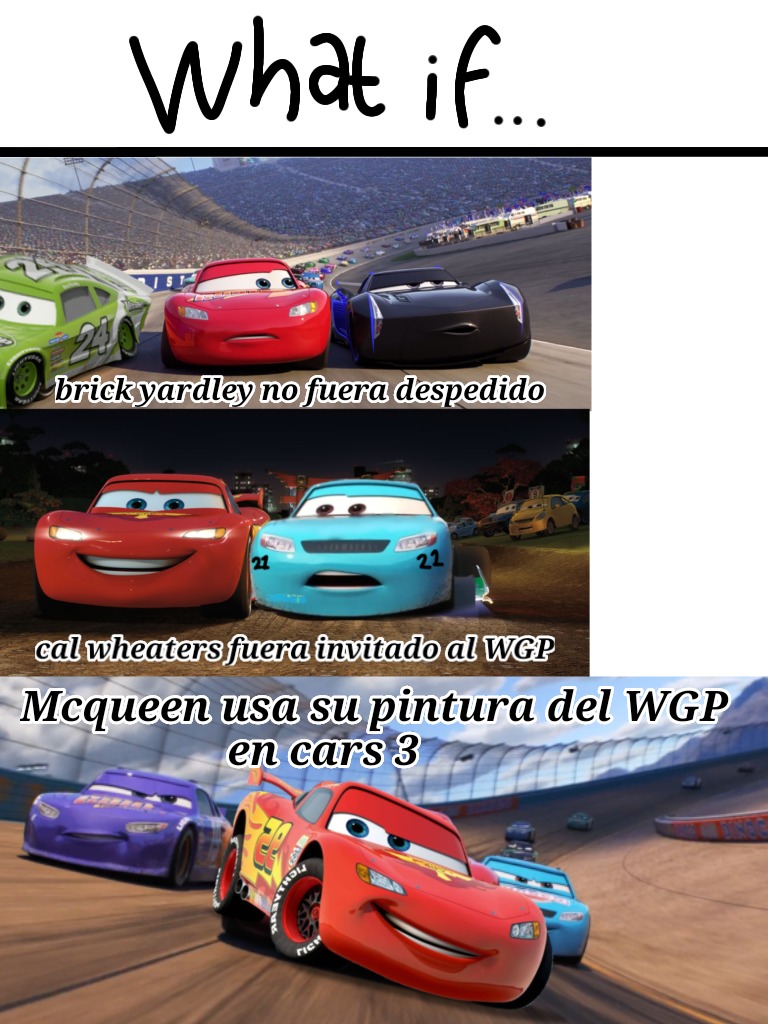 What if (cars) parte 3 - meme