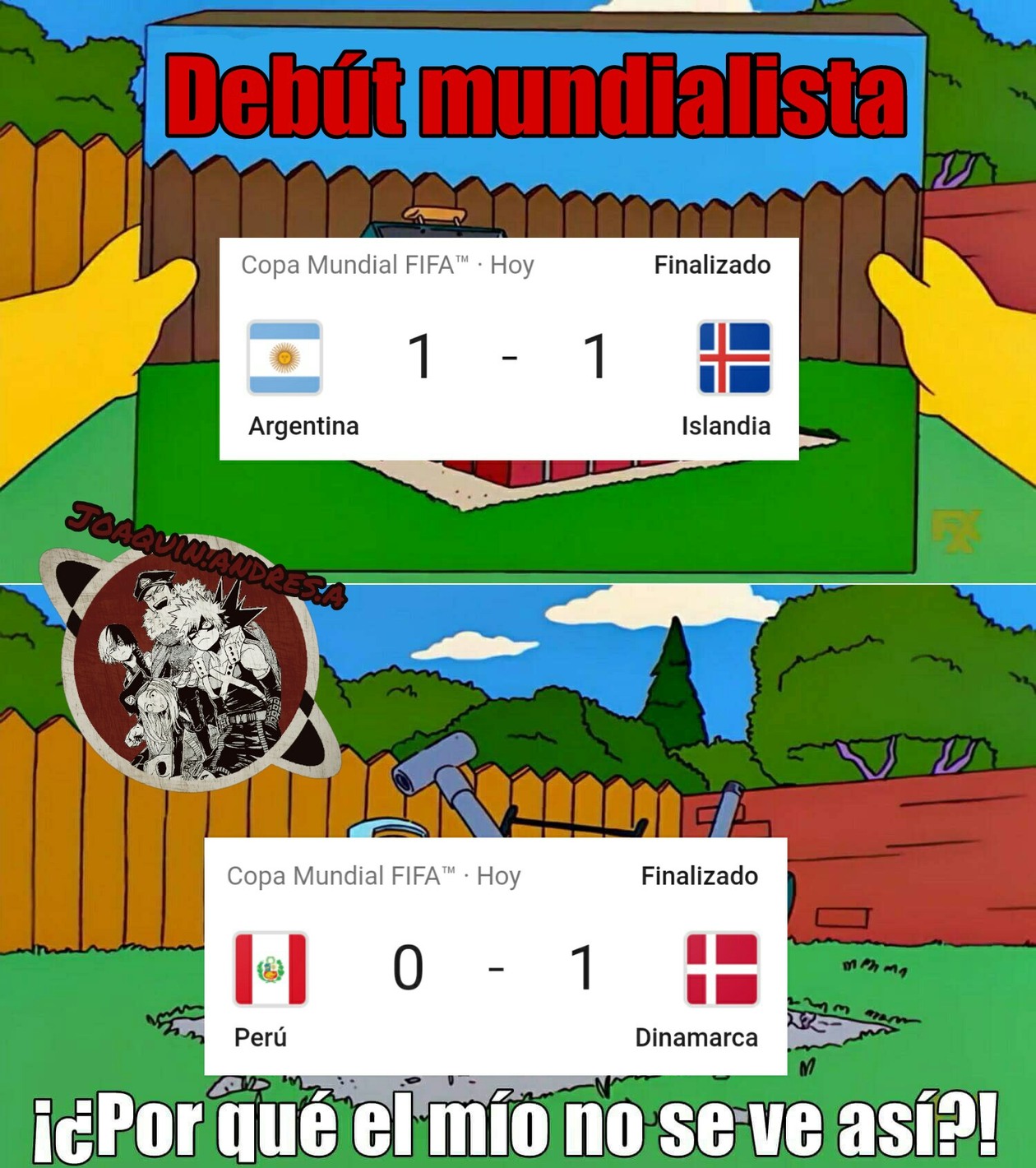 Original xD | Obviamente hablo del debut de Islandia, el de Argentina fue lamentable :x | Chileno puto sin mundial - meme