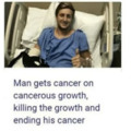 Use the cancer to destroy the cancer