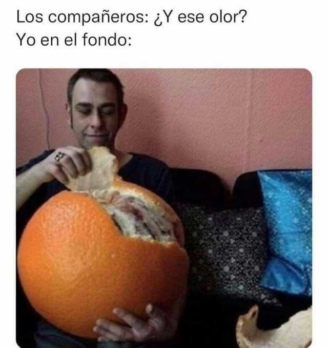 Me gustan las mandarinas - meme