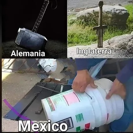 Quien los separe será el mexicano más poderoso - meme