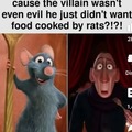 I think it is reasonable to not want your food cooked by a rodent