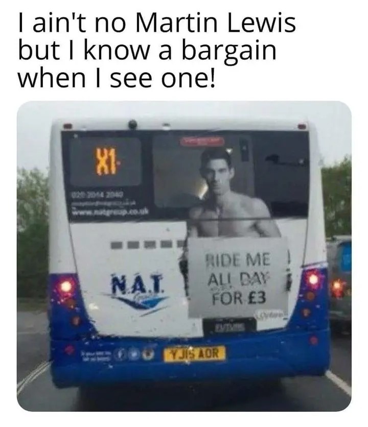Bargain price - meme