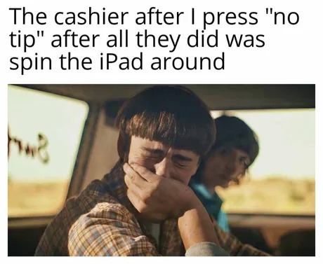 No tip meme