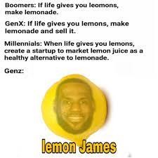 lemon james - meme