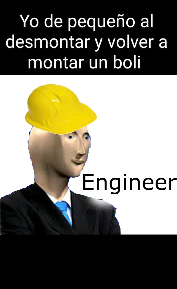 Stonks engineer - meme