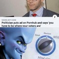 Politician Megamind meme
