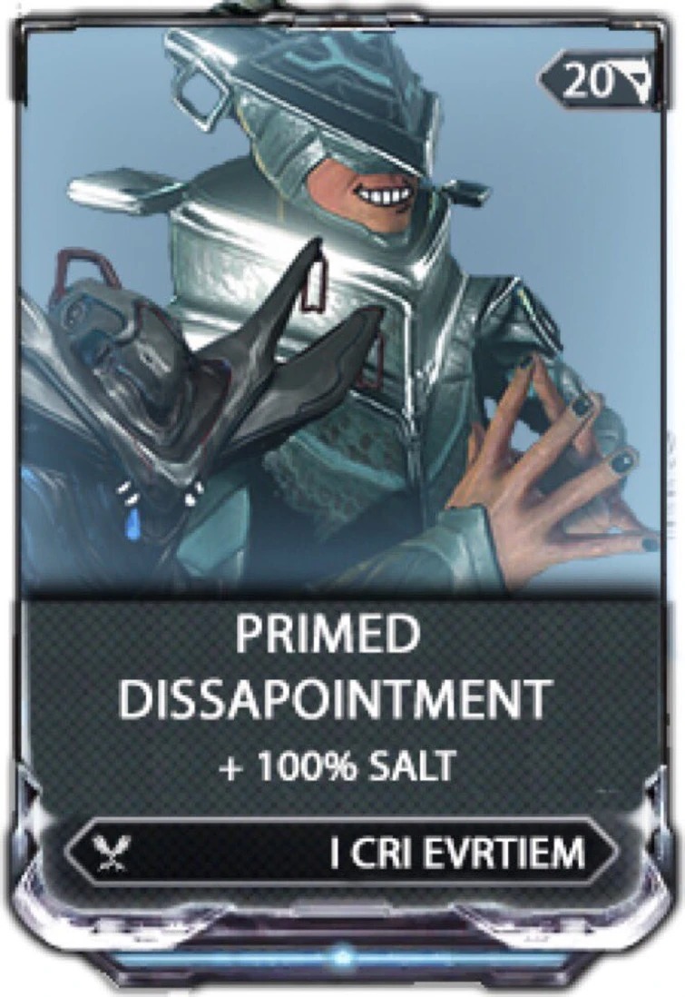 I’m disappointed, that they spelled Disappointment wrong - meme