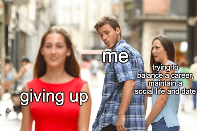 balance life? - meme
