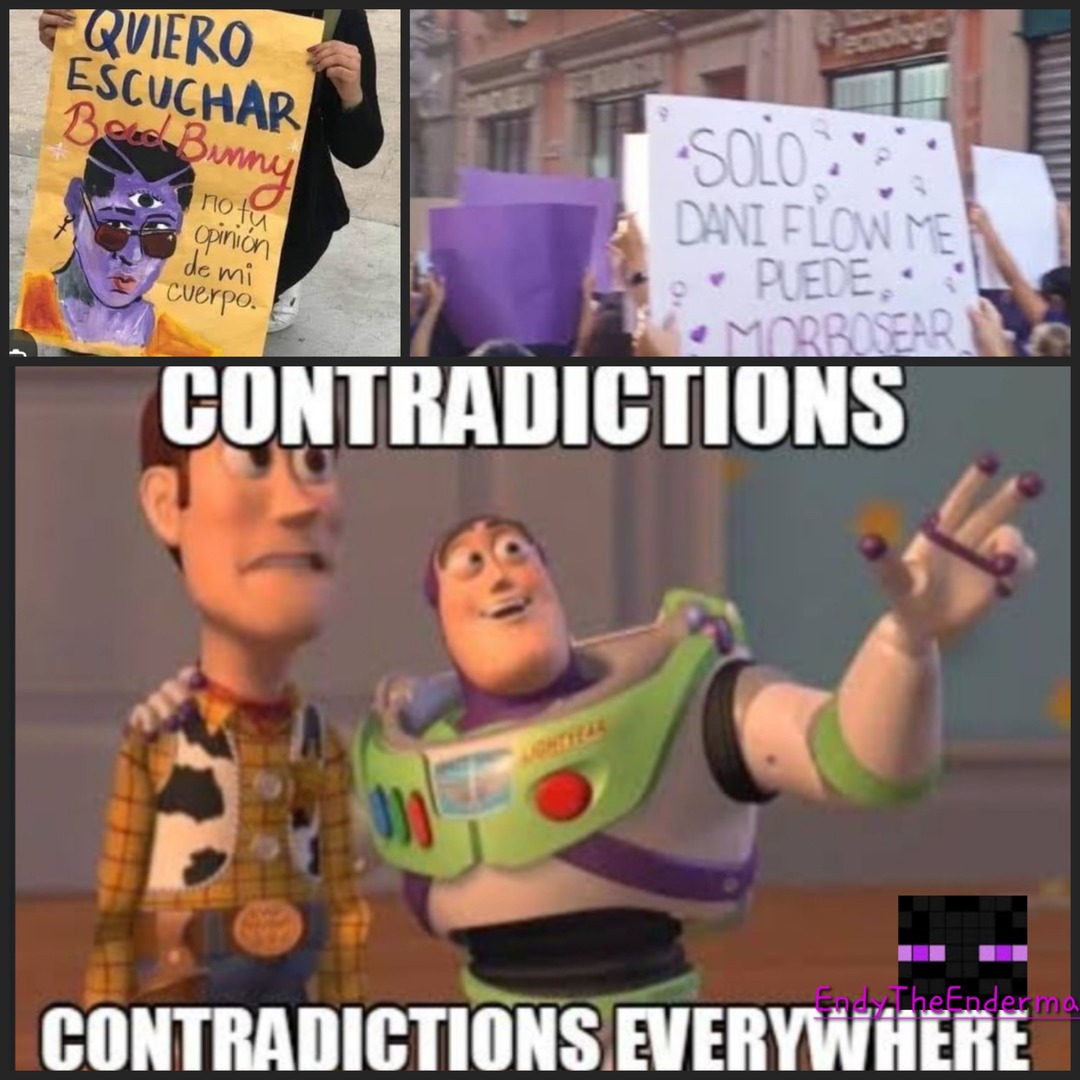 El titulo fue a la 8M - meme