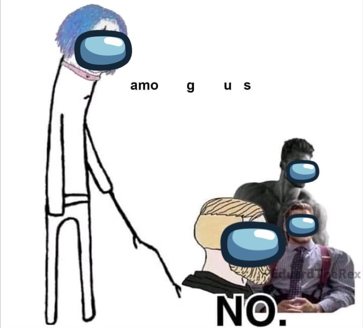Among us = mierda - meme