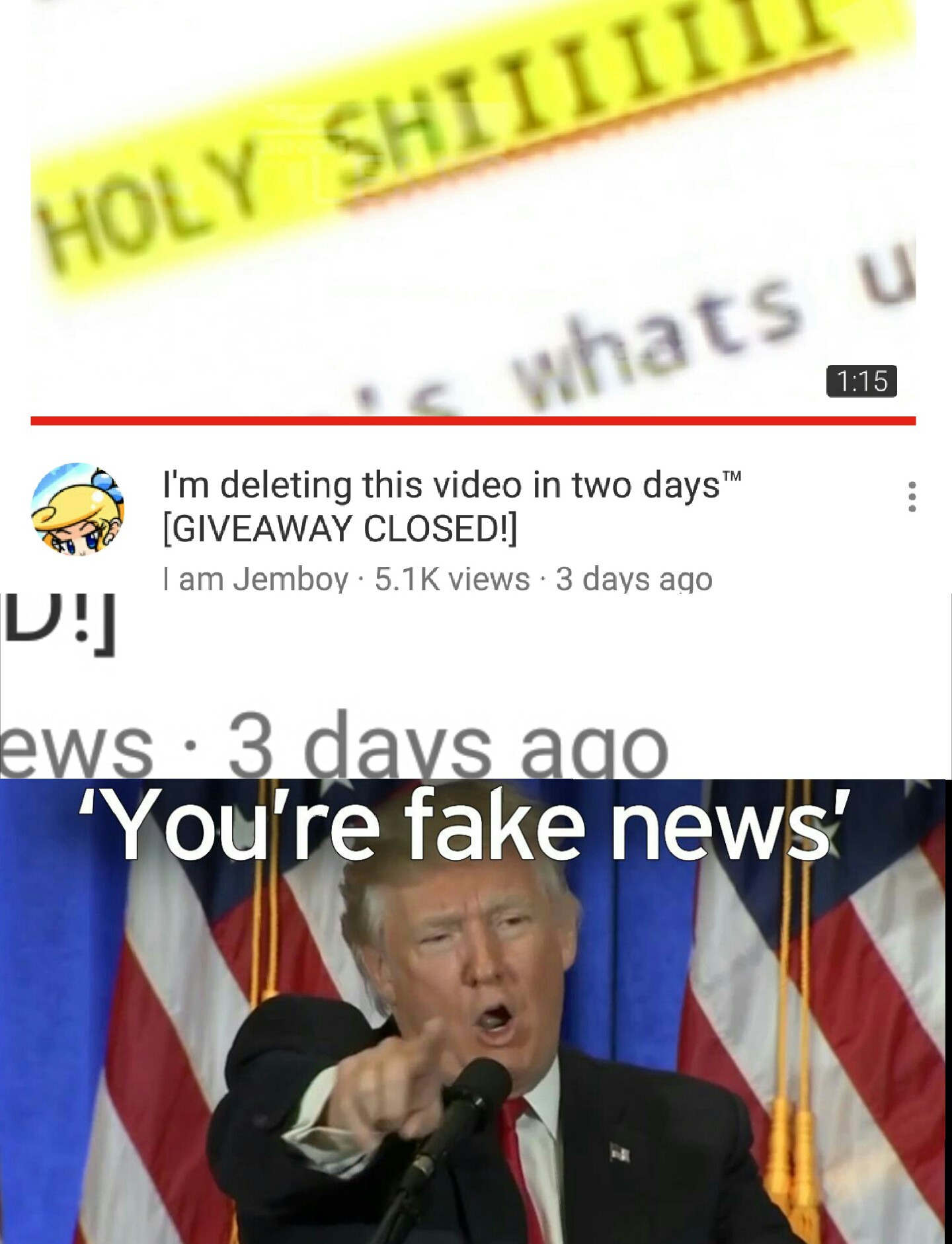 ztv is not fake news - meme