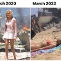 March 2020 vs March 2022
