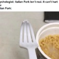 italian fork