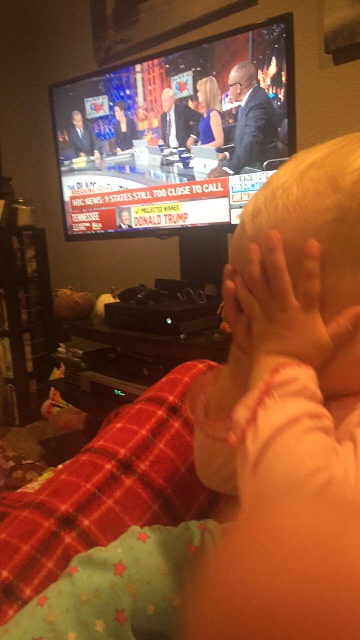 When a 1 y/o realizes her future - meme