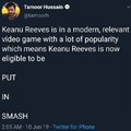 Keanu for smash 2020