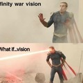 what if vision was stronk