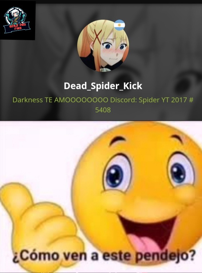 Dead spider dickson - meme