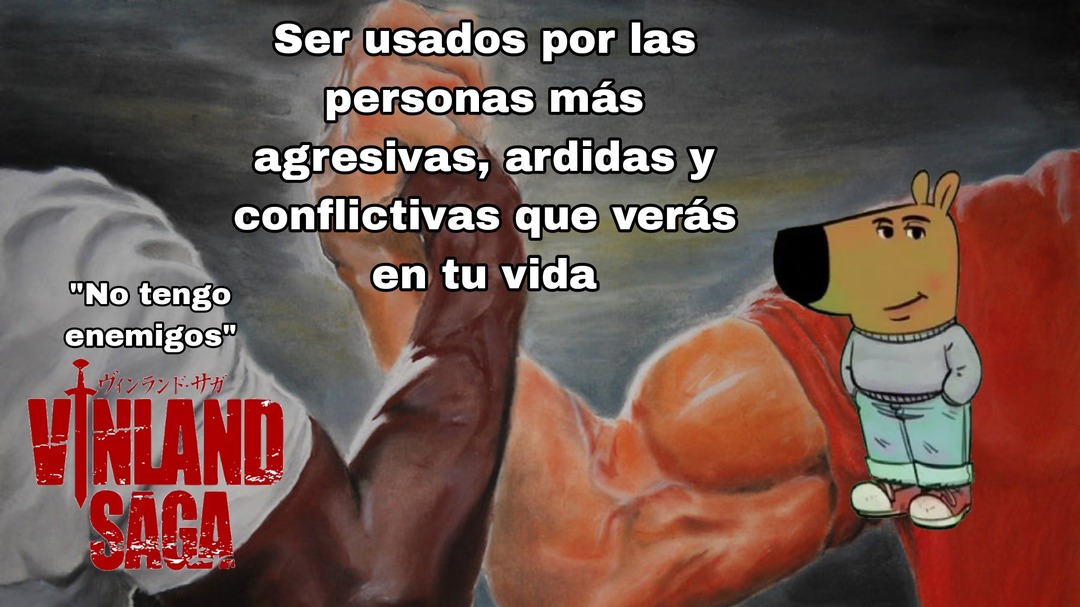 Hacía tiempo que no me metía con el fandom hipócrita de Vinland :yaoming: - meme