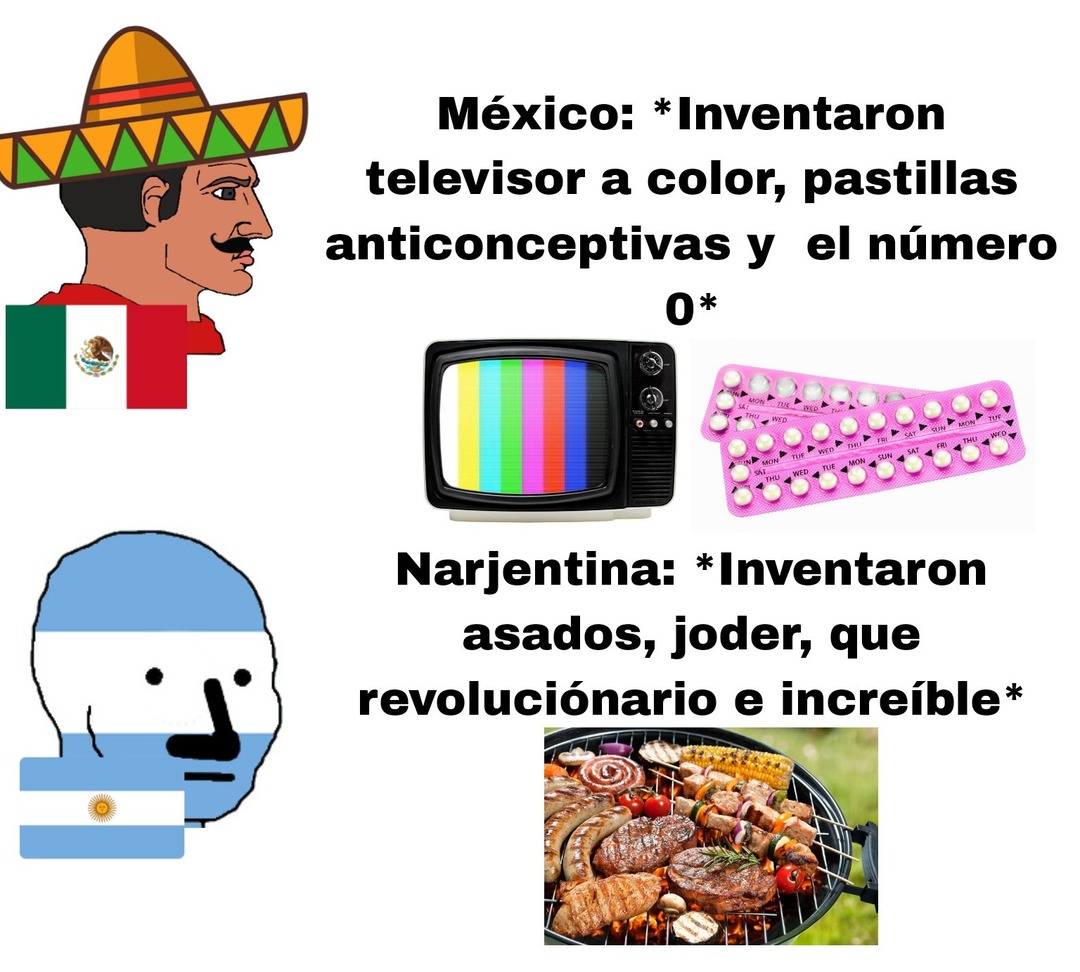 México vs Narjentina - meme