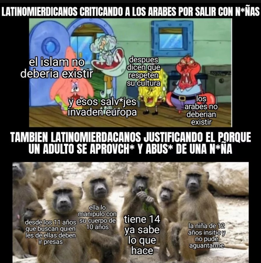 Si eres argentino, mexicano, peruano, yemen, o somali eres automaticamente un pedofilo por la edad de consentimiento - meme