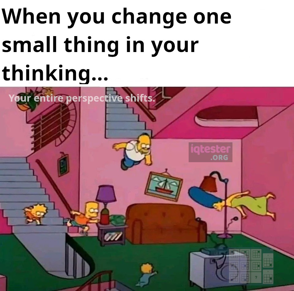 The butterfly effect but for your brain - meme