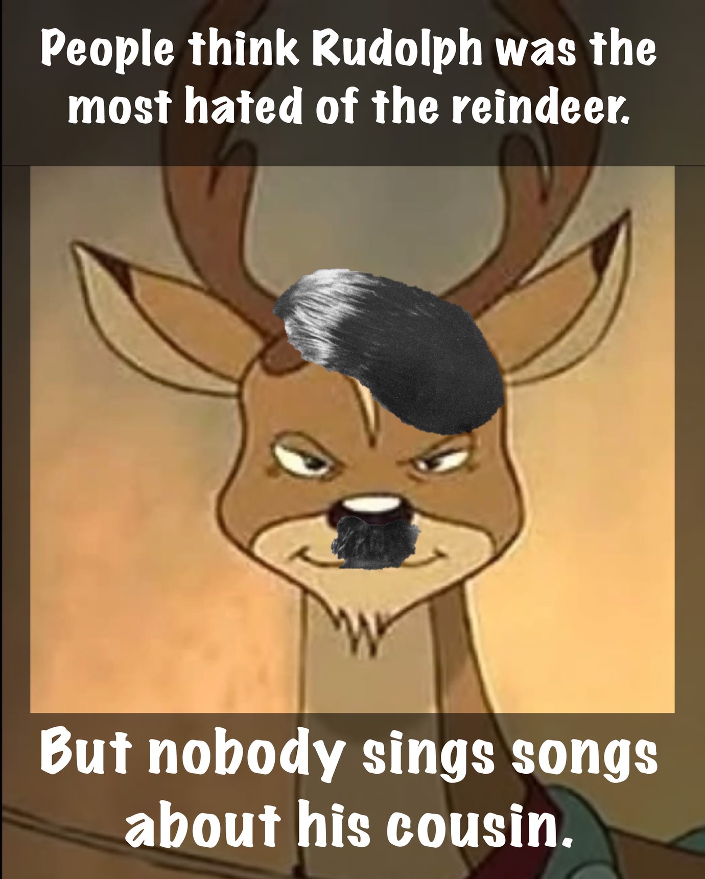 No reindeer games - meme
