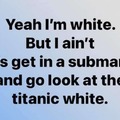 I'm white but...