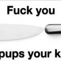 Bullpups tu cuchillo