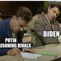 Biden copies off of Putin