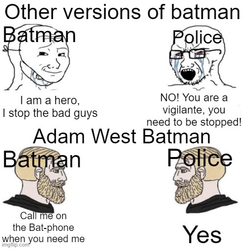 Adam West Batman - meme