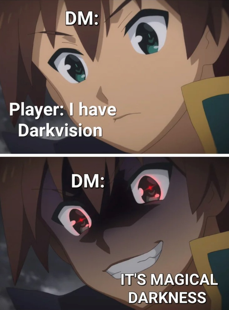 Only paranoid /human players are ever prepared - meme