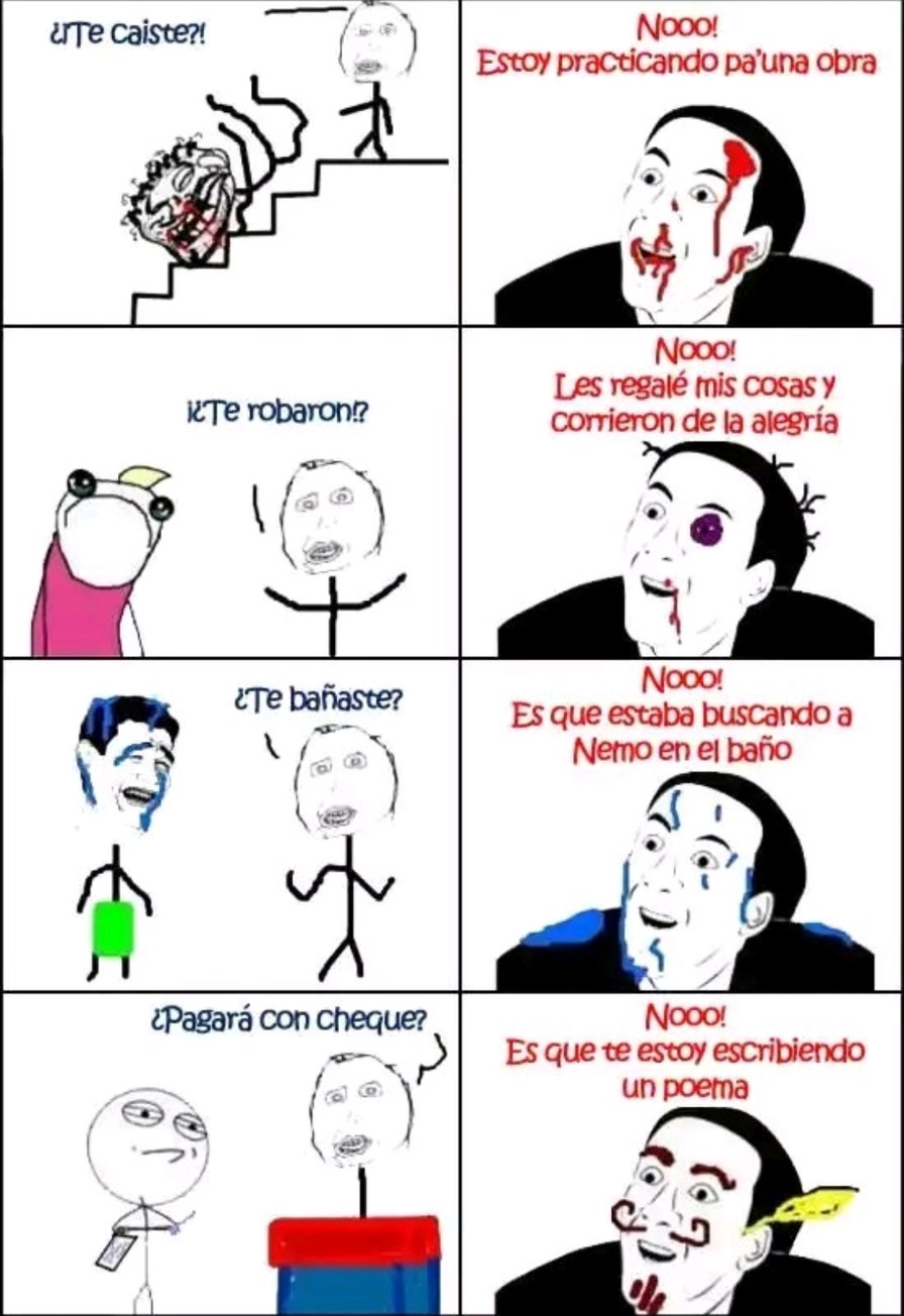 Pasa a veces - meme