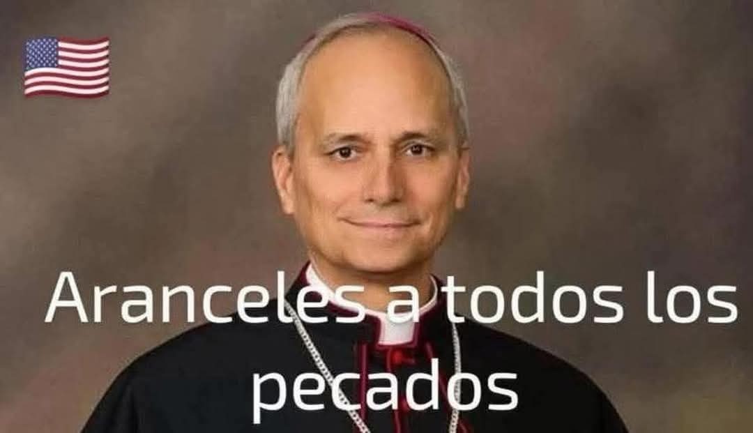 Aranceles a todos los pecados - meme