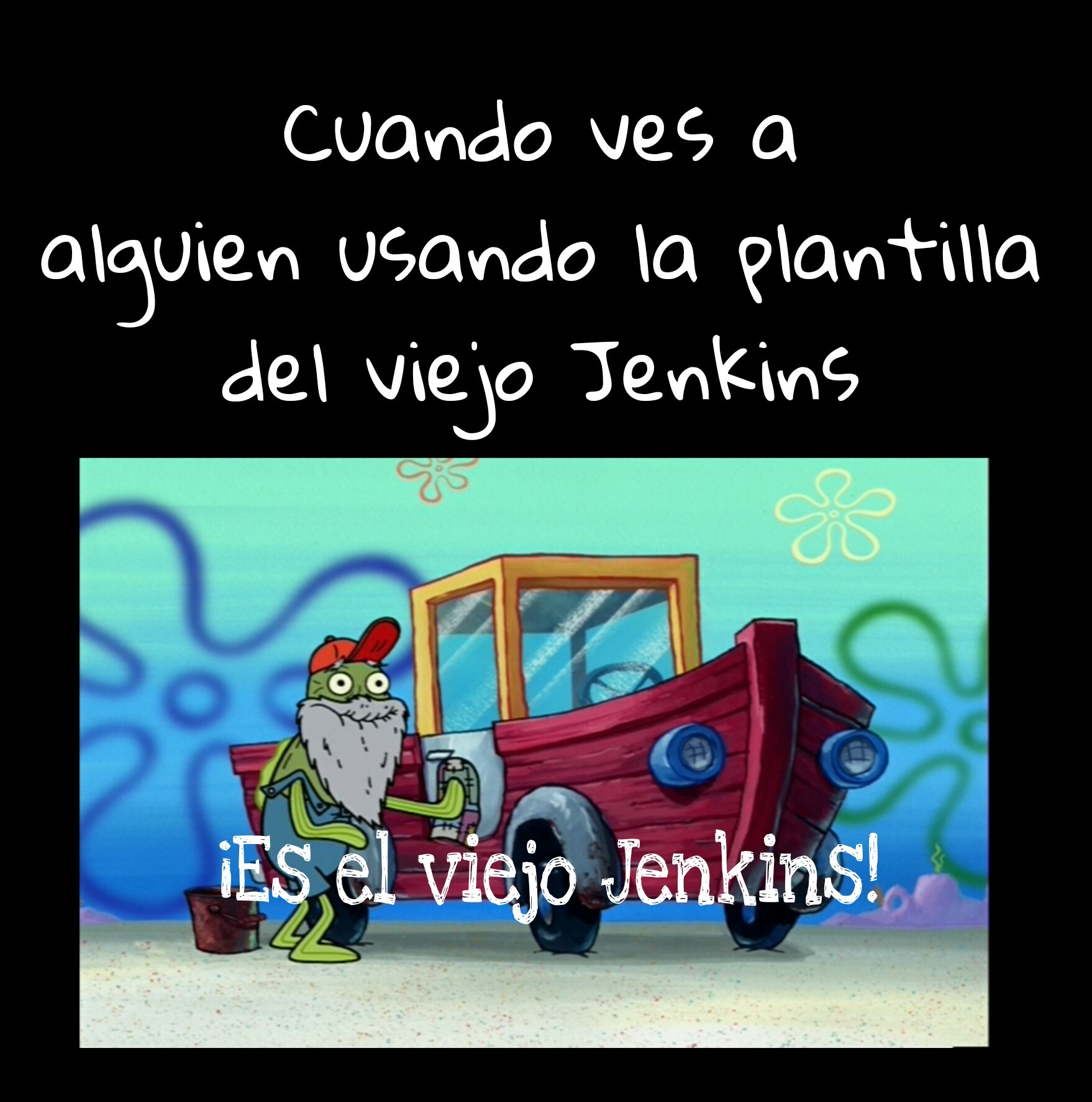 Viejo Jenkins - meme