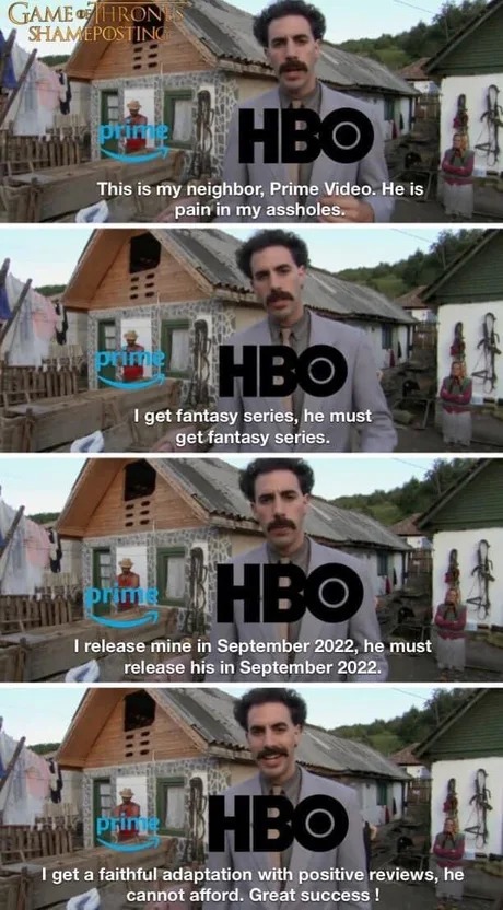 HBO vs Prime - meme
