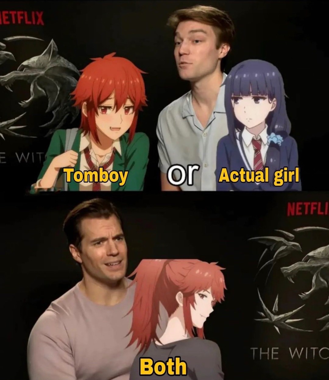 tomo-chan is a girl - meme