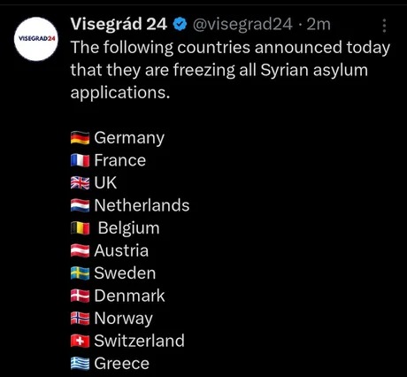 Syrian asylum applications meme news