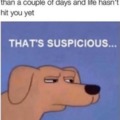 That's Suspicious