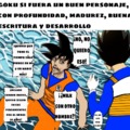 Goku si fuera... :