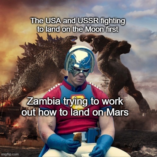 Zambia had the highest of dreams. - meme