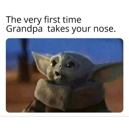 were is my nose - meme