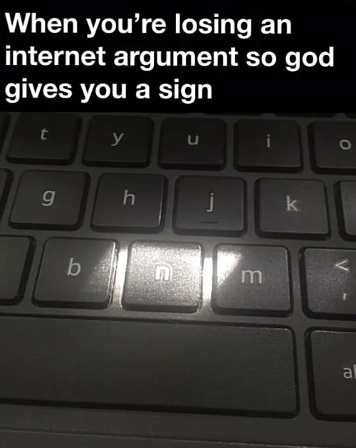 God has given his permission - meme
