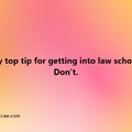 Just don't go to Law School