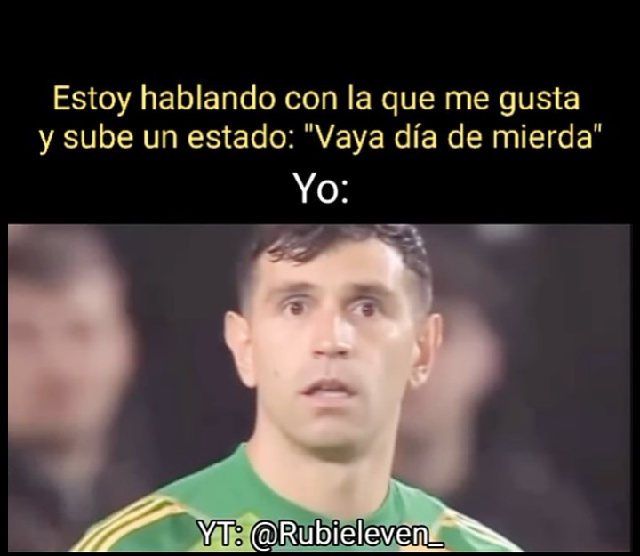 Pobresito al que le paso - meme