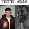 The Movie vs the Ads
